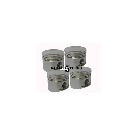 Kit 4 pistones forjados 76mm con segmentos