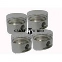 Kit 4 pistones forjados 76mm con segmentos