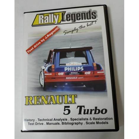 CAR LEGEND RENAULT 5 TURBO DVD