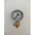 Manómetro 52 Glicerina 1/4 0-10bar